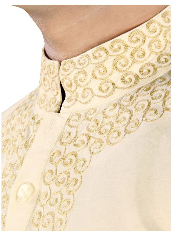 Faizan_Kurta_Pajama_Close Up View_IslamicShop.in