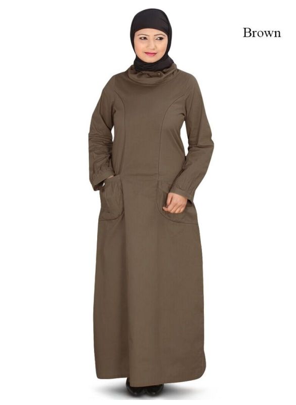 Falish_Abaya_Brown Color_IslamicShop.in