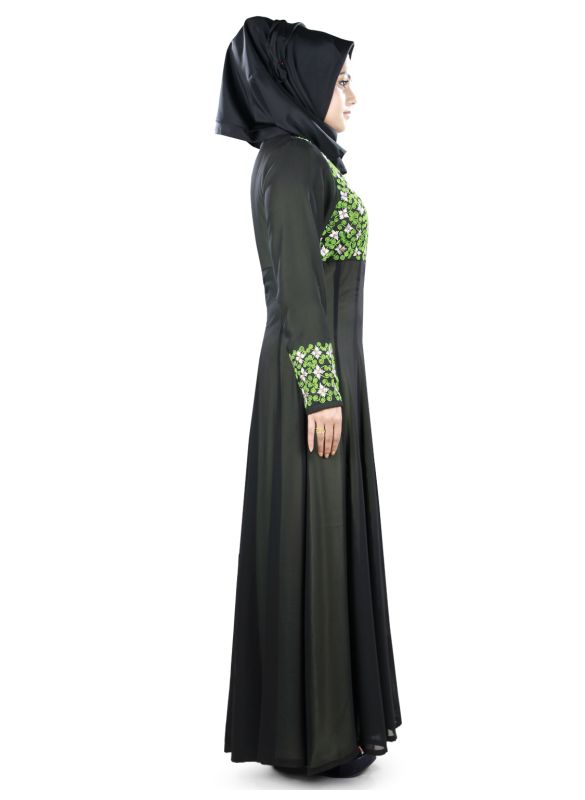 Farhat_Abaya_Side  View_IslamicShop.in