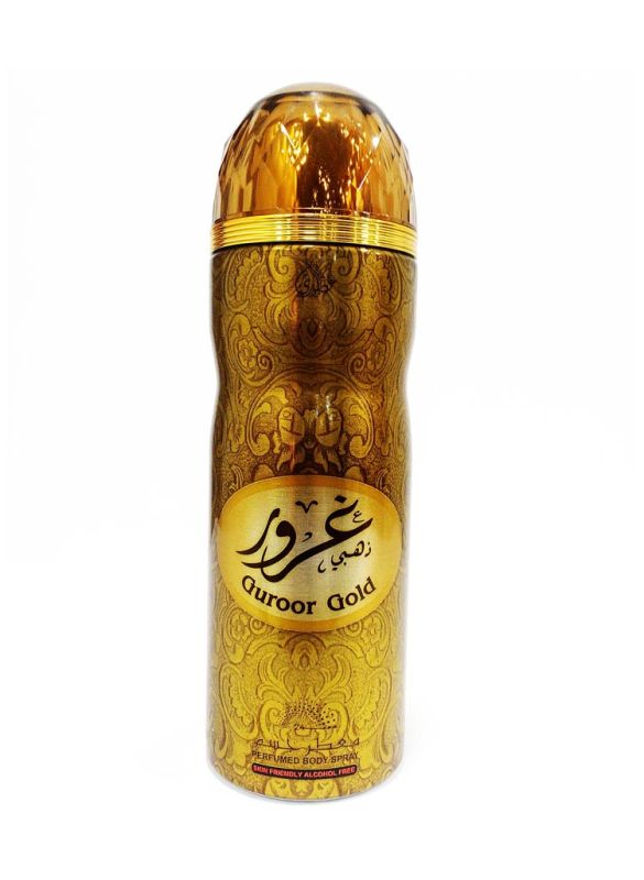 Guroor_Gold_Body_Spray 200Ml _IslamicShop.in