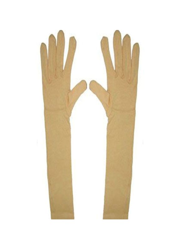 Cream_Hand_Gloves_IslamicShop.in