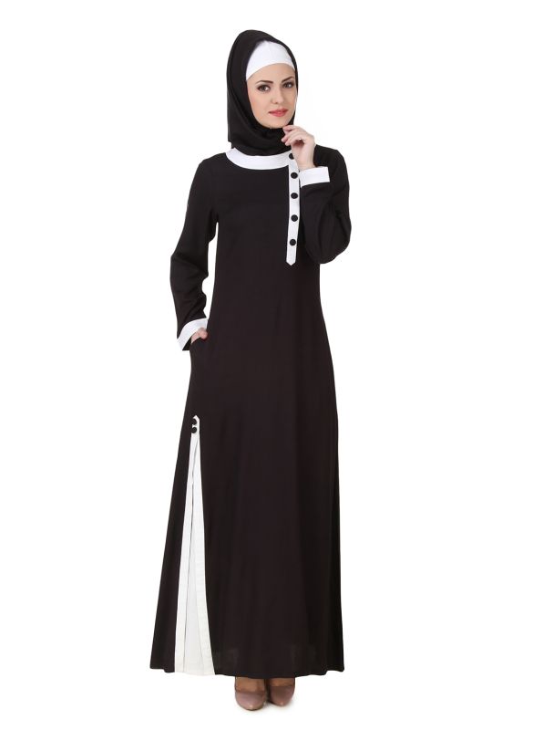 Jaza_Rayon_Black_Abaya_AnglevVew_IslamicShop.in