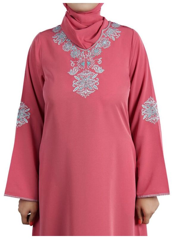 Nabila_Abaya_Close Up View_IslamicShop.in