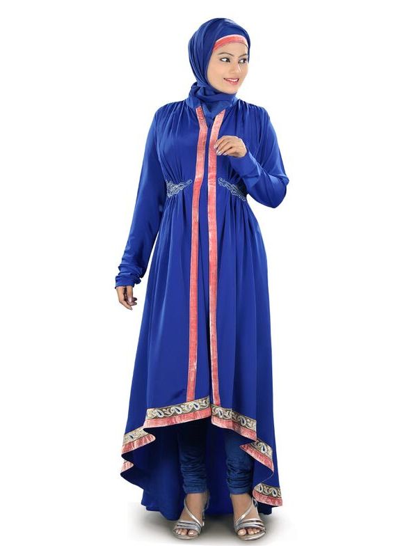 Nageena_Short_Abaya_Main View_IslamicShop.in