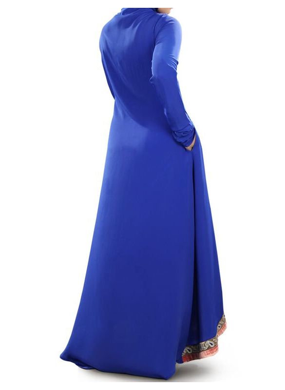 Nageena_Short_Abaya_Back View_IslamicShop.in