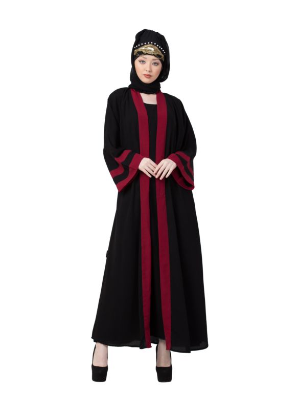 Black / Maroon