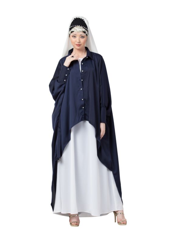 Navy Blue & White