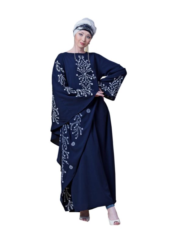 Navy Blue & White 