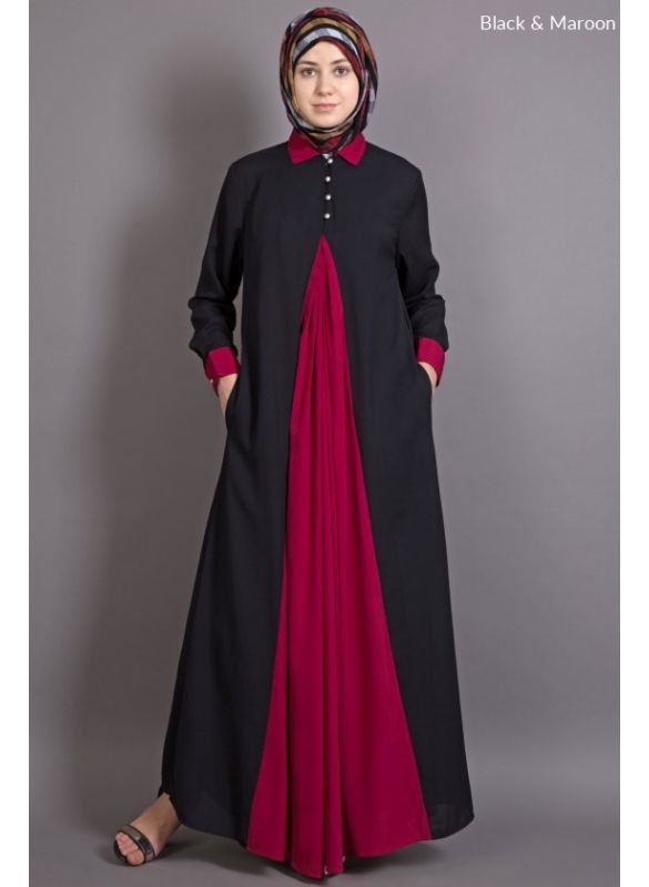 Black & Maroon