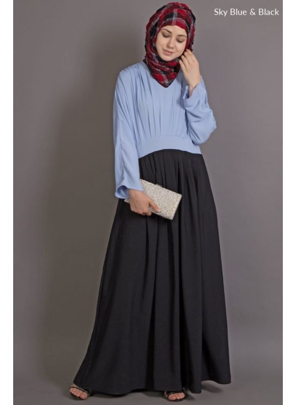 Sky Blue & Black