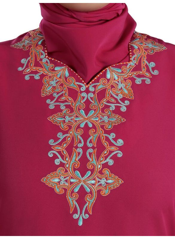 Rehana_Abaya_Close Up View_IslamicShop.in