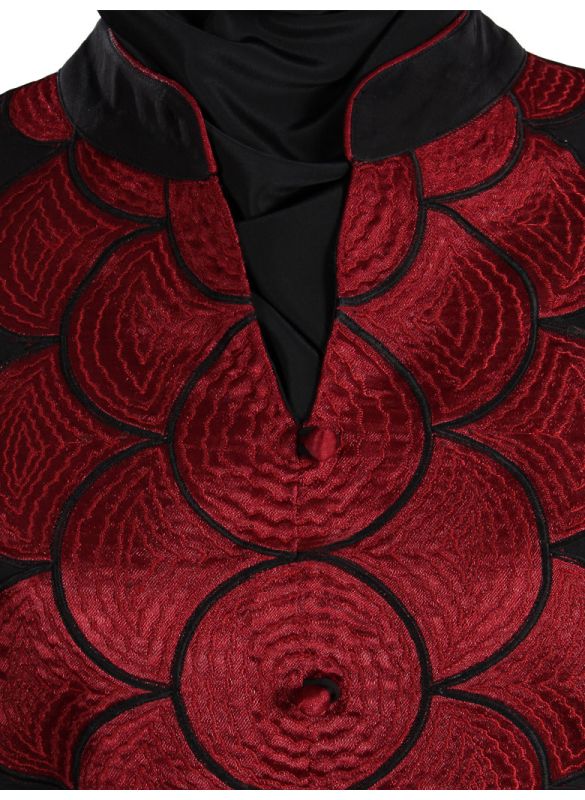 Romana_Abaya_Close Up View View_IslamicShop.in
