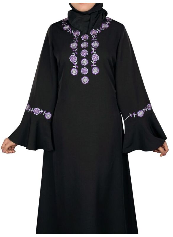 Salifah_Abaya_Front View_IslamicShop.in