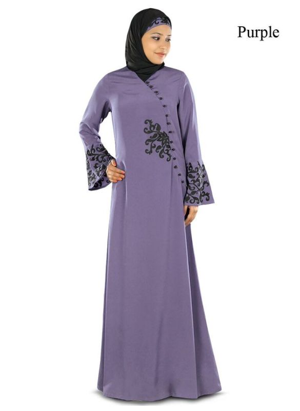 Shanum_Blue_Islamic_Abaya_Purple_IslamicShop.in