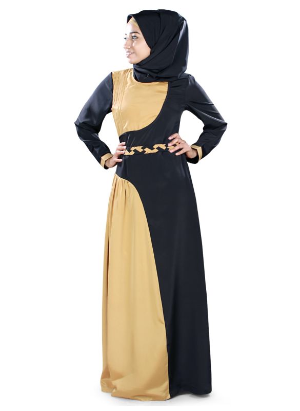 Shiza_Abaya_Angle View_IslamicShop.in