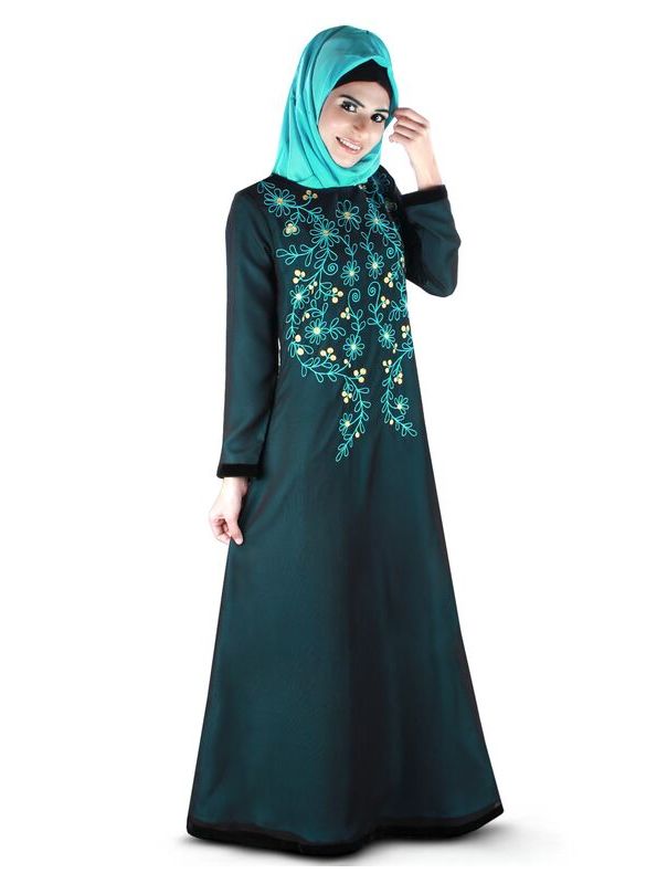 Aafreeda_Abaya_Angle View_IslamicShop.in