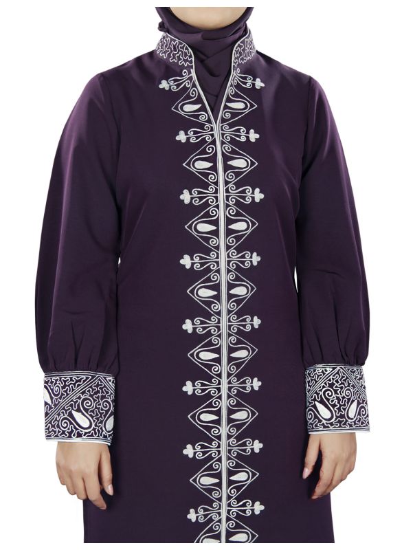 Aafreen_Abaya_Close Up View_IslamicShop.in