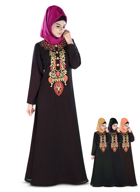 Aaleyah_Abaya_Different Colors_IslamicShop.in