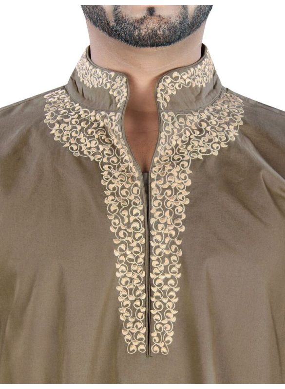 Aashif_Kurta_Pajama_Close Up View_IslamicShop.in
