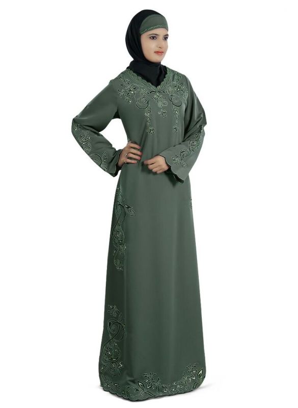 Falisha_Abaya_Angle View_IslamicShop.in