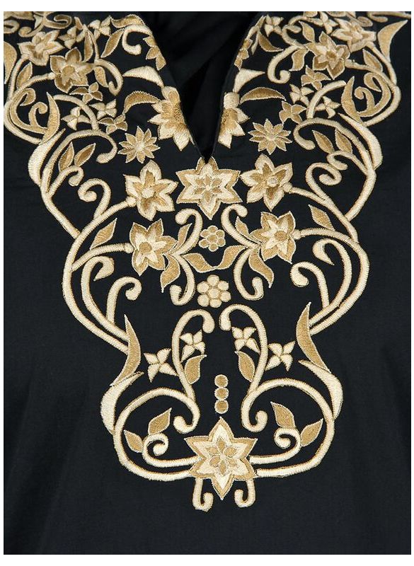 Hibbah_Black_Cotton_Abaya_DesignView_IslamicShop.in