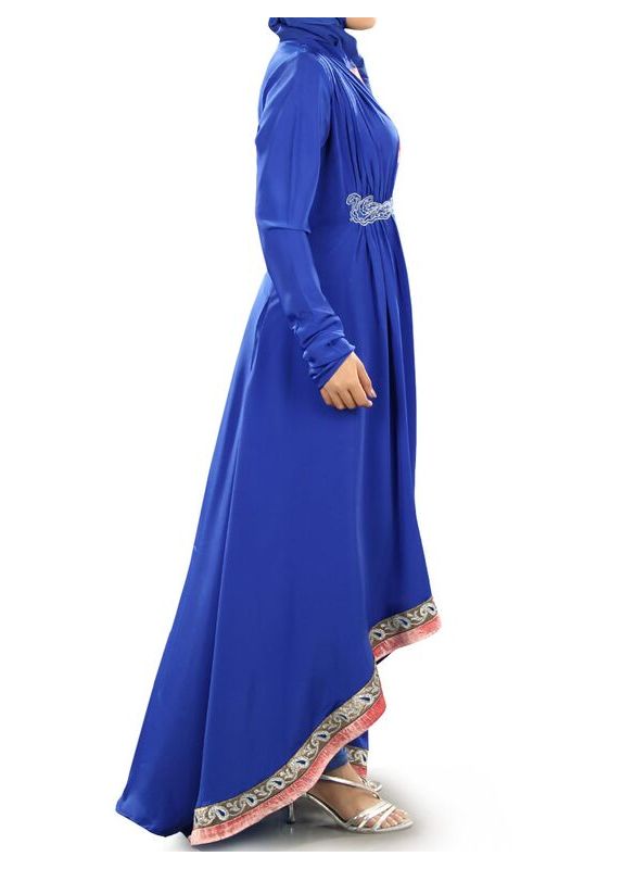 Nageena_Short_Abaya_Side View_IslamicShop.in