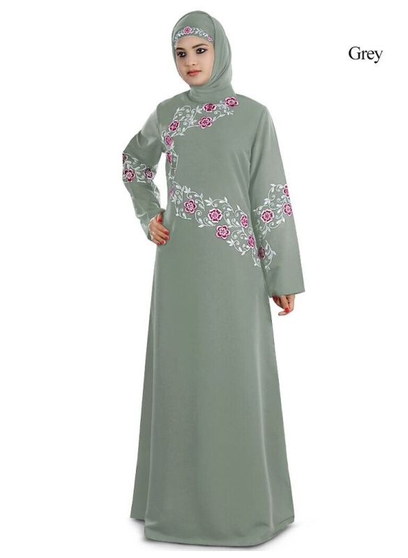 Rija_Abaya_Gray_IslamicShop.in