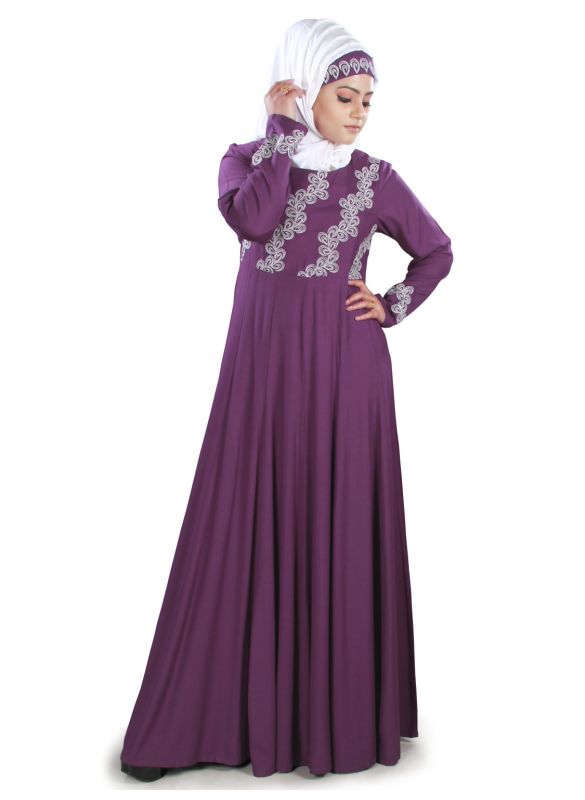 Ruksha_Rayon_Abaya_Angle View_IslamicShop.in