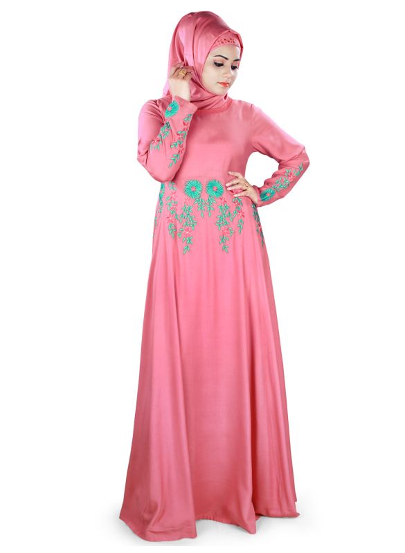 Shamila_Rayon_Abaya_Angle View_IslamicShop.in