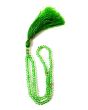 Light Green Crystal 5mm Tasbih_Top View_IslamicShop.in