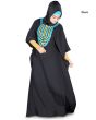 Aleena_Kaftan_Black Color_IslamicShop.in