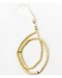 Pearl White 5mm Tasbih_Left Side View_IslamicShop.in