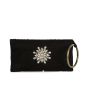 Olivia_Black_Silver_Evening_Handbag_Back View_IslamicShop.in