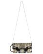 Olivia_Black_Silver_Evening_Handbag_Length  View_IslamicShop.in