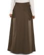 Isa_Twill_Skirt_Front View_IslamicShop.in