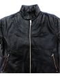Belt_Collar_Black_Leather_Jacket_Close View_IslamicShop.in