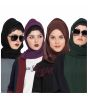 Black,Dark Green,Purple & Brown