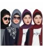 Black, Grey, Maroon, Purple