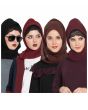 Black, Maroon, Wine, Brown