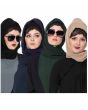 Black, Navy Blue, Dark Green, Dark Beige
