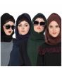 Black, Navy Blue, Dark Green, Brown