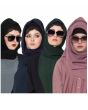 Black, Navy Blue, Dark Green, Mauve