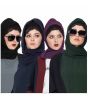 Black, Navy Blue, Dark Green, Purple