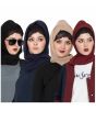 Black, Navy Blue, Maroon, Dark Beige
