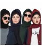 Black, Navy Blue, Maroon, Dark Green