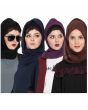 Black, Navy Blue, Purple, Brown