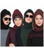 Black, Wine, Dark Green, Brown