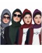 Grey, Dark Green, Maroon, Purple