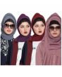 Grey, Maroon, Purple, Mauve