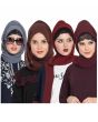Grey, Maroon, Wine, Brown